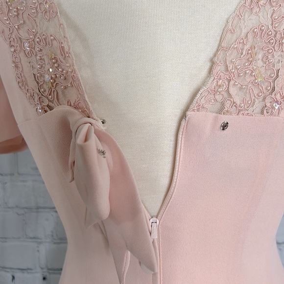 ✨Donna Morgan- Petite- Special Occasion Midi Dress Size 4 - Picture 6 of 10